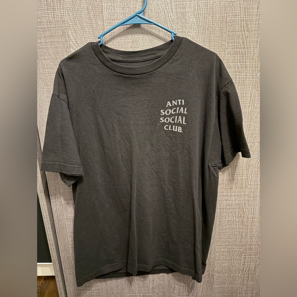 Anti Social Social Club The Ghost Of You And Me Reflective T-Shirt size L